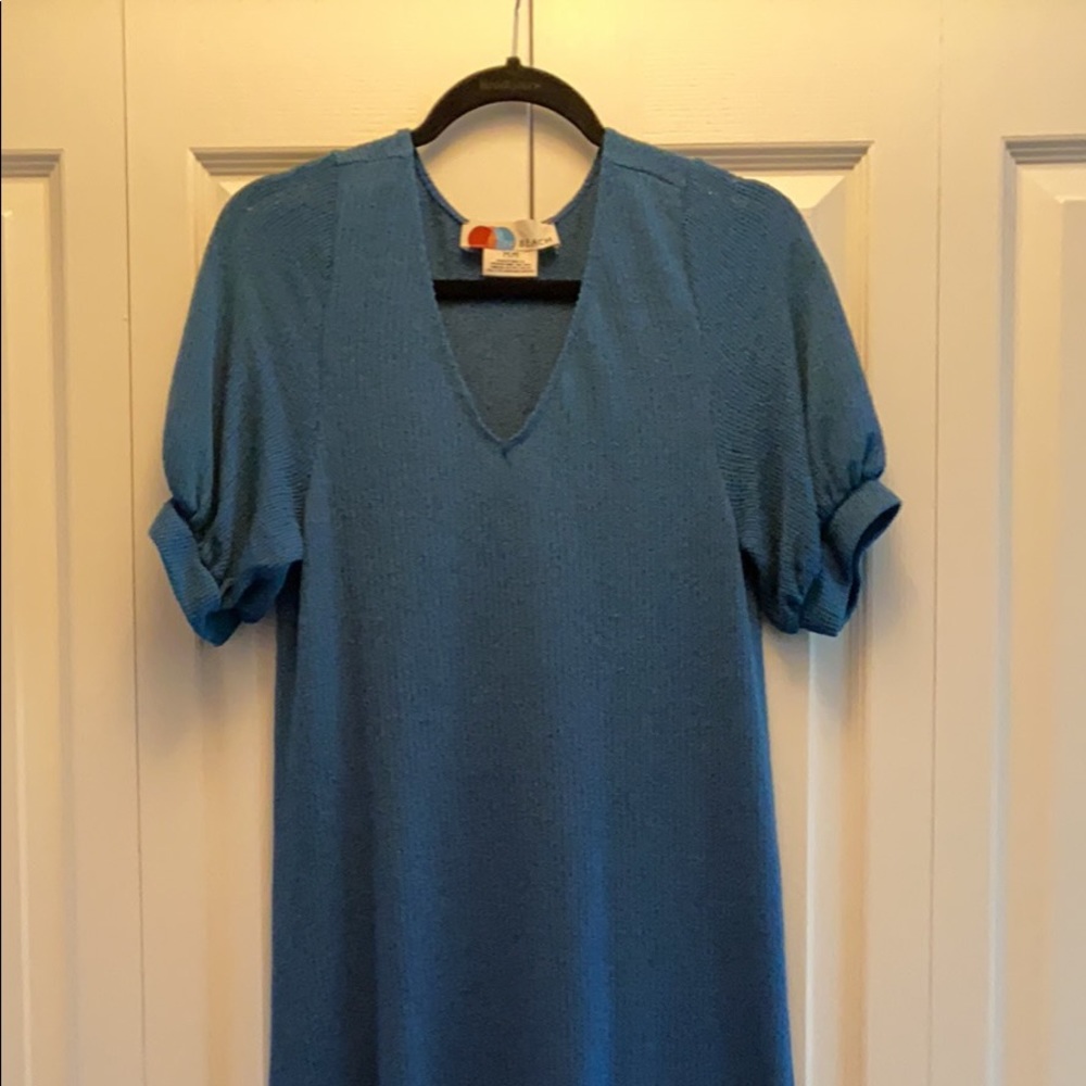 Free People Muted Royal Blue Maxi Dress